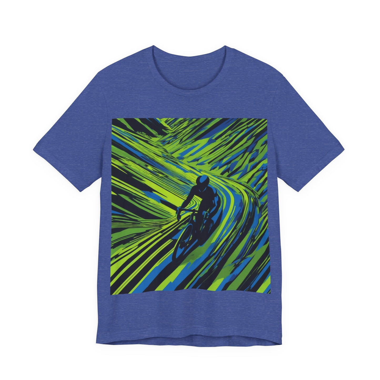 boostlete-am-crew-scene-cyclist-speed-isometric-0064 — Unisex Jersey Short Sleeve (B+C 3001)