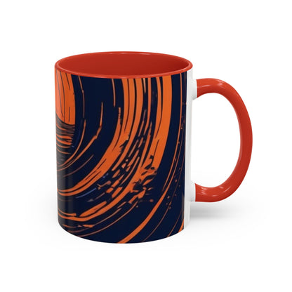 boostlete-rise-grind-icon-sunrise-speed-line-art-0202 — Accent Mug 11oz/15oz