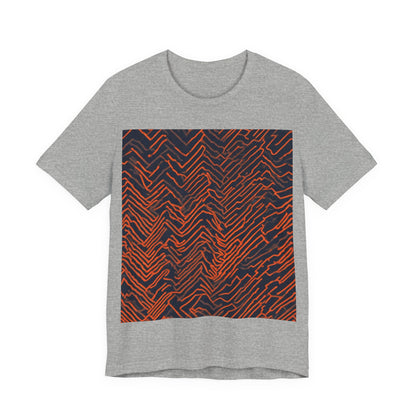 boostlete-field-day-pattern-ekg-modern-0087 — Unisex Jersey Short Sleeve (B+C 3001)