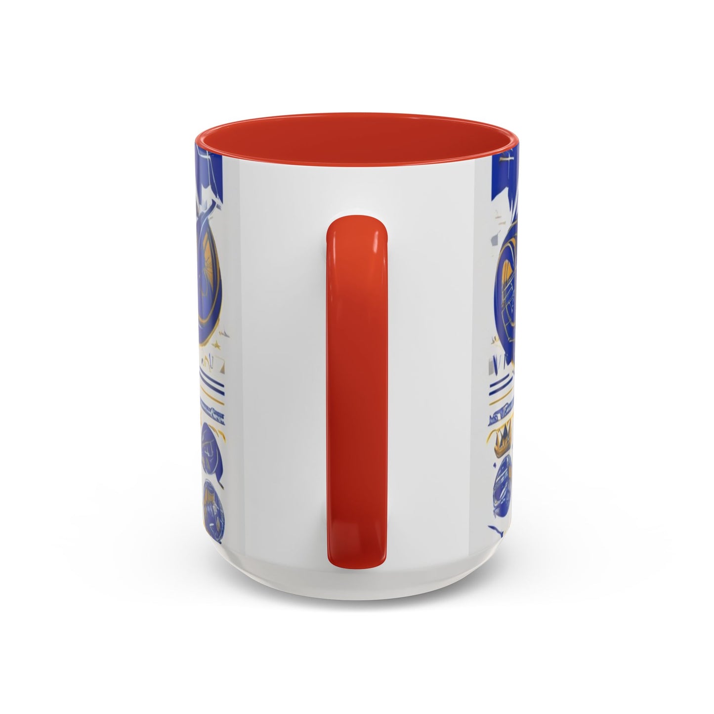 boostlete-am-crew-type-own-the-morning-outline-over-solid-vector-0429 — Accent Mug 11/15oz