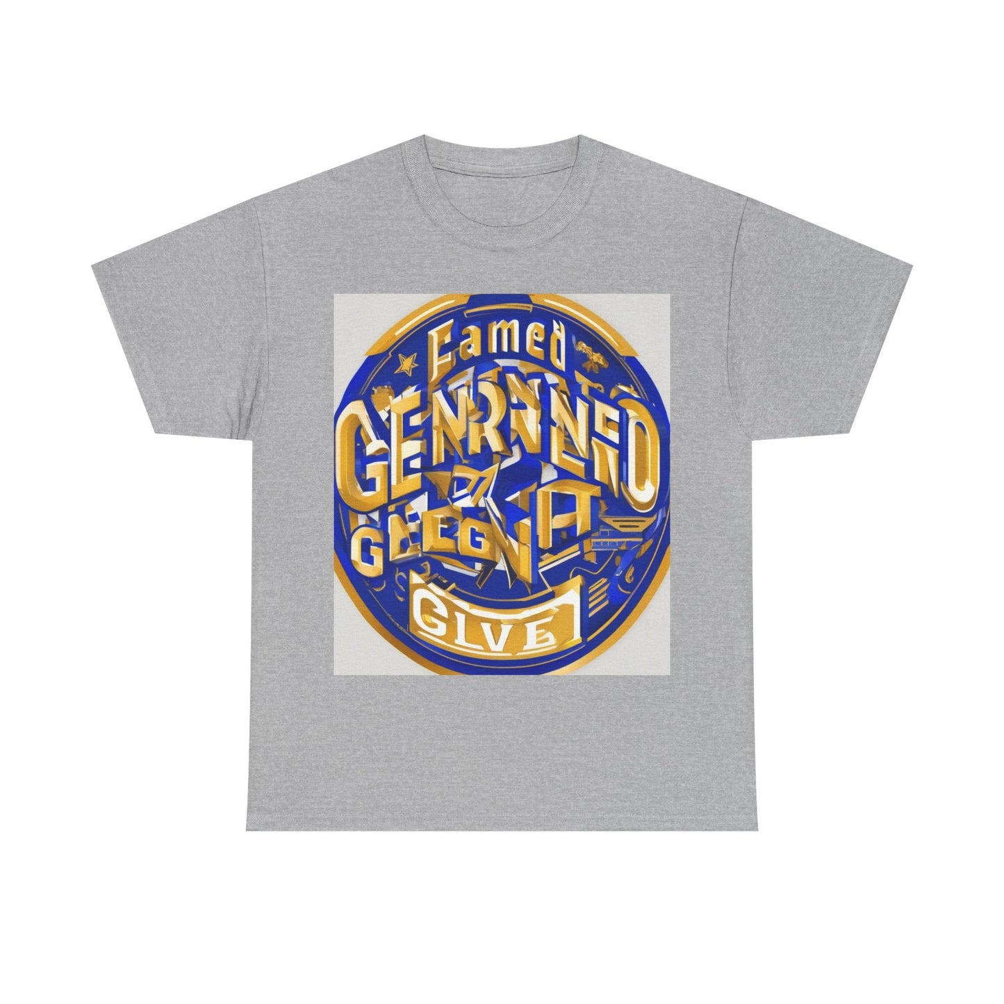 boostlete-pr-season-type-earned-not-given-badge-isometric-0105 — Unisex Heavy Cotton Tee (Gildan 5000)