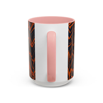 boostlete-rise-grind-pattern-ekg-modern-0155 — Accent Mug 11oz/15oz