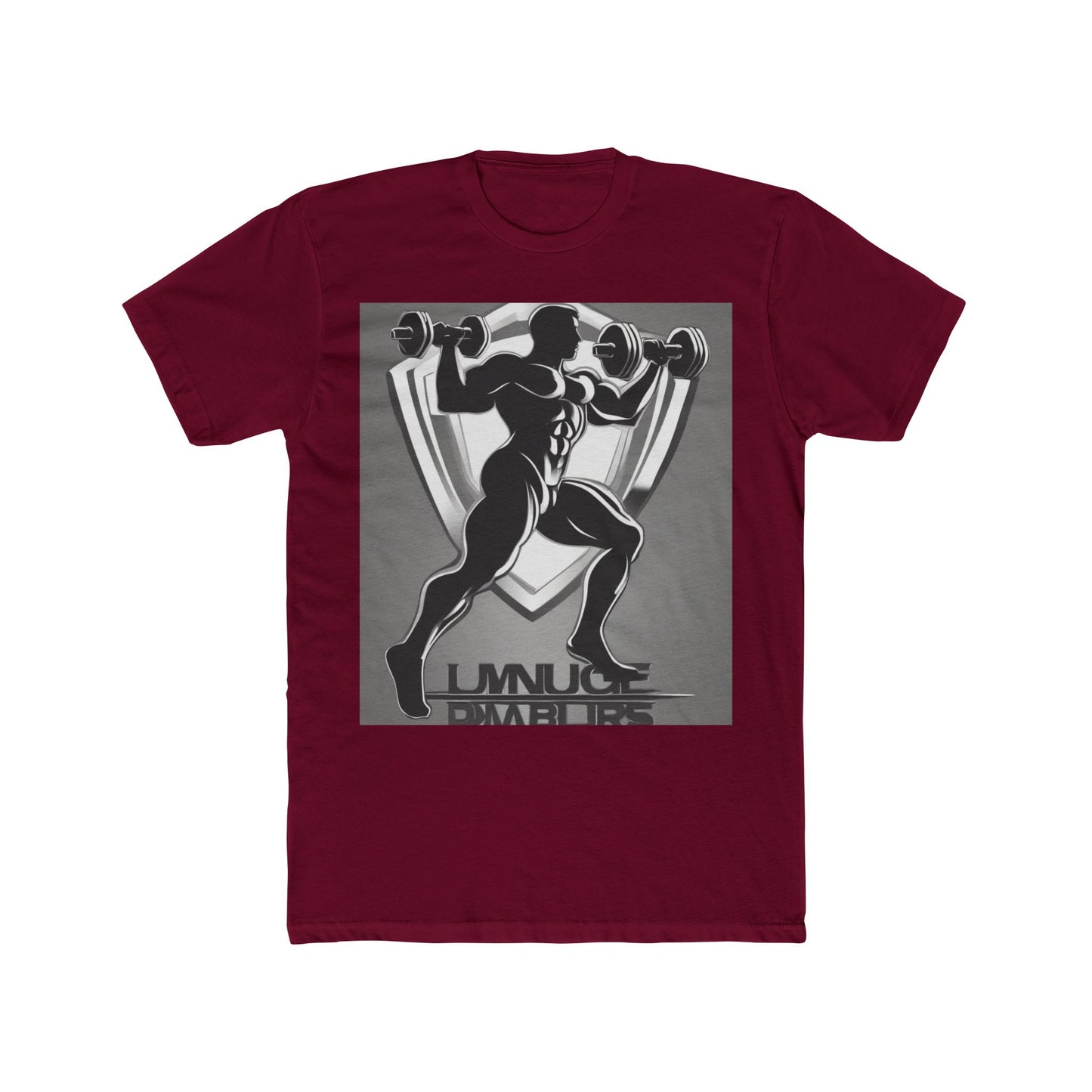 boostlete-mile-by-mile-scene-lunge-3d-athletic-0020 — Unisex Cotton Crew Tee (NL 3600)