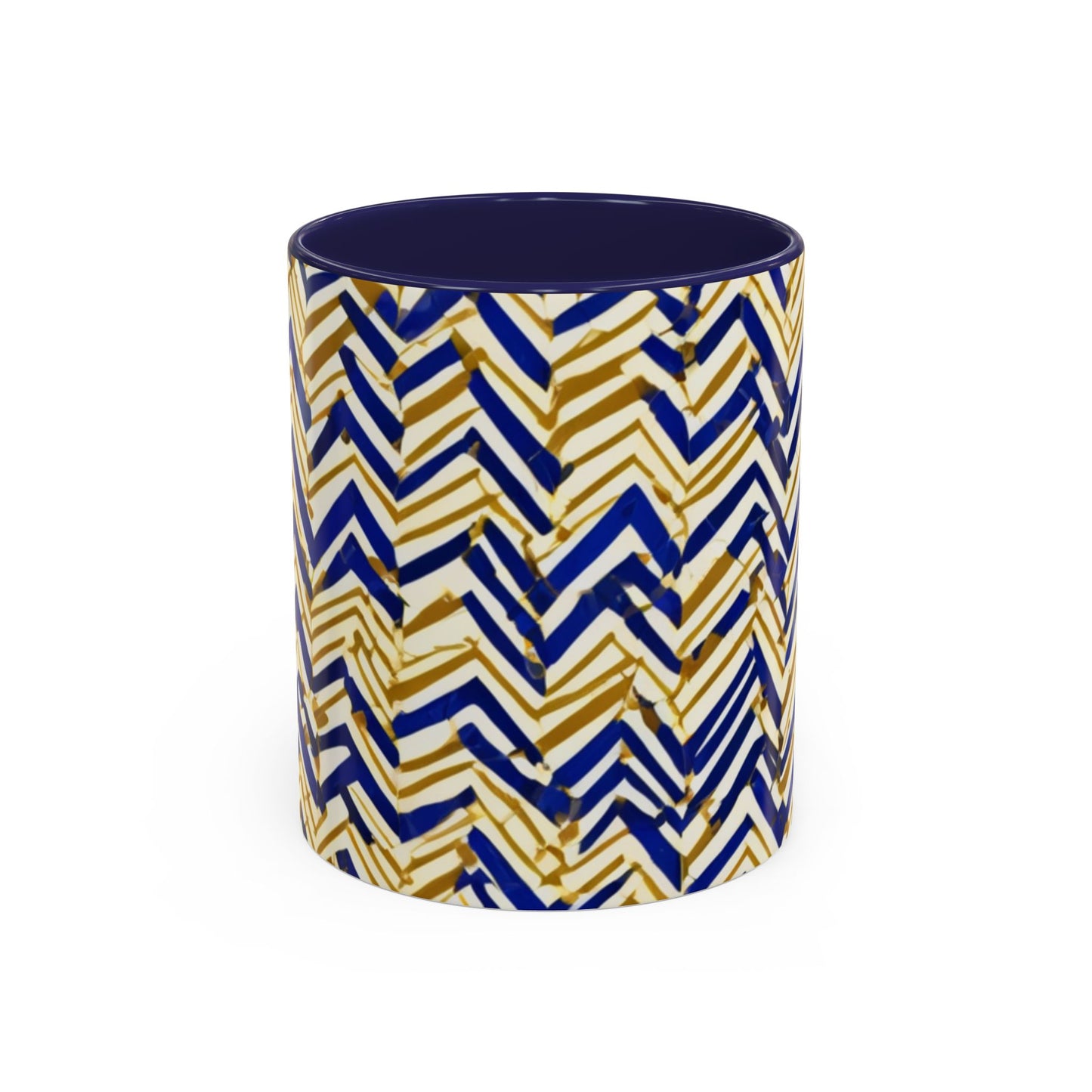 boostlete-boost-mode-pattern-ekg-line-art-0091 — Accent Mug 11oz/15oz
