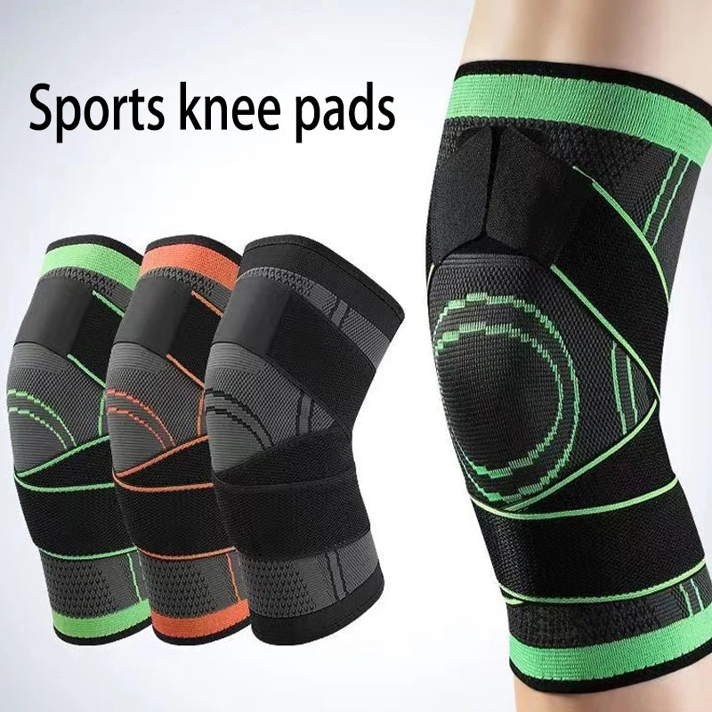 Pressurized Elastic Knee Pads