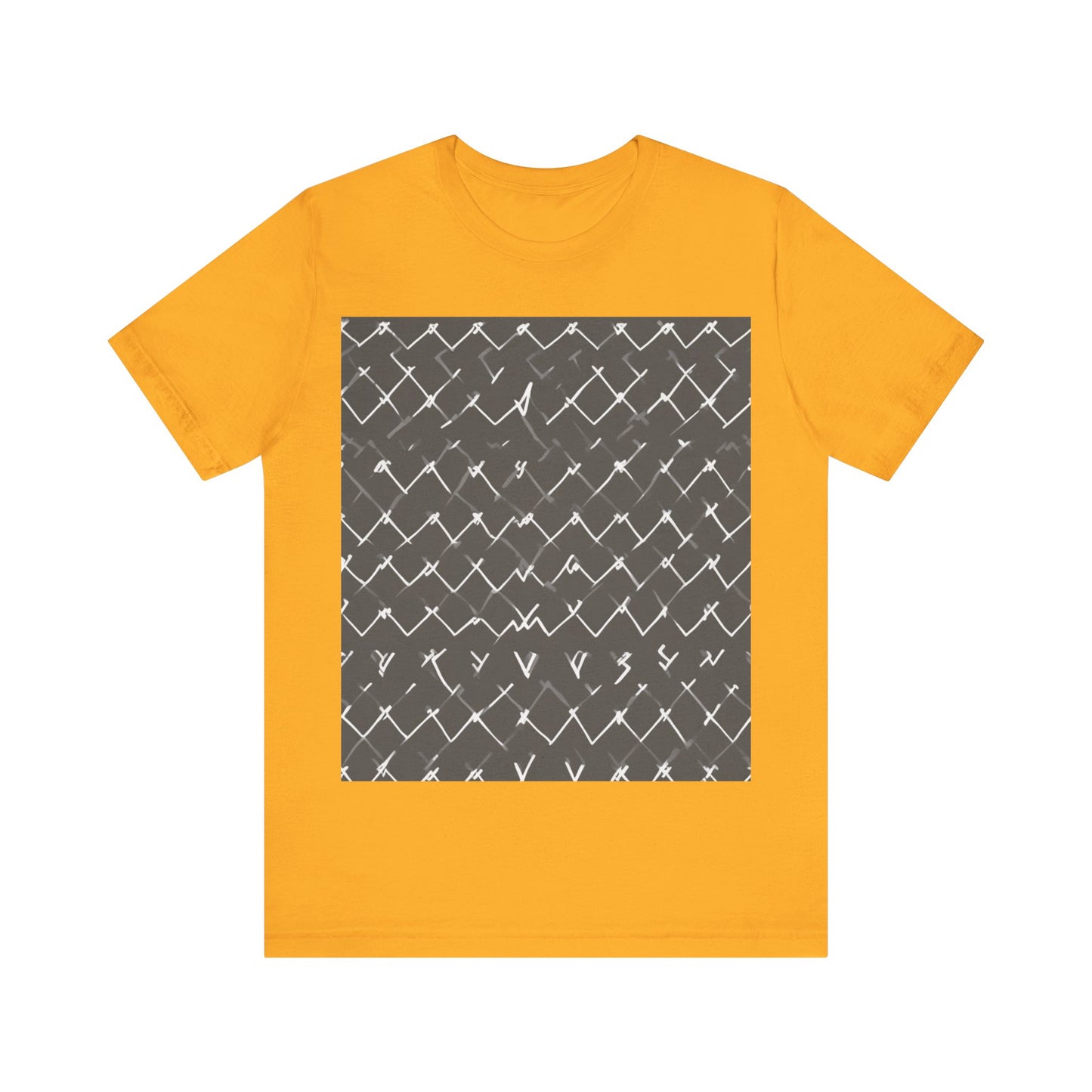 boostlete-am-crew-pattern-ekg-bold-0047 — Unisex Jersey Short Sleeve (B+C 3001)