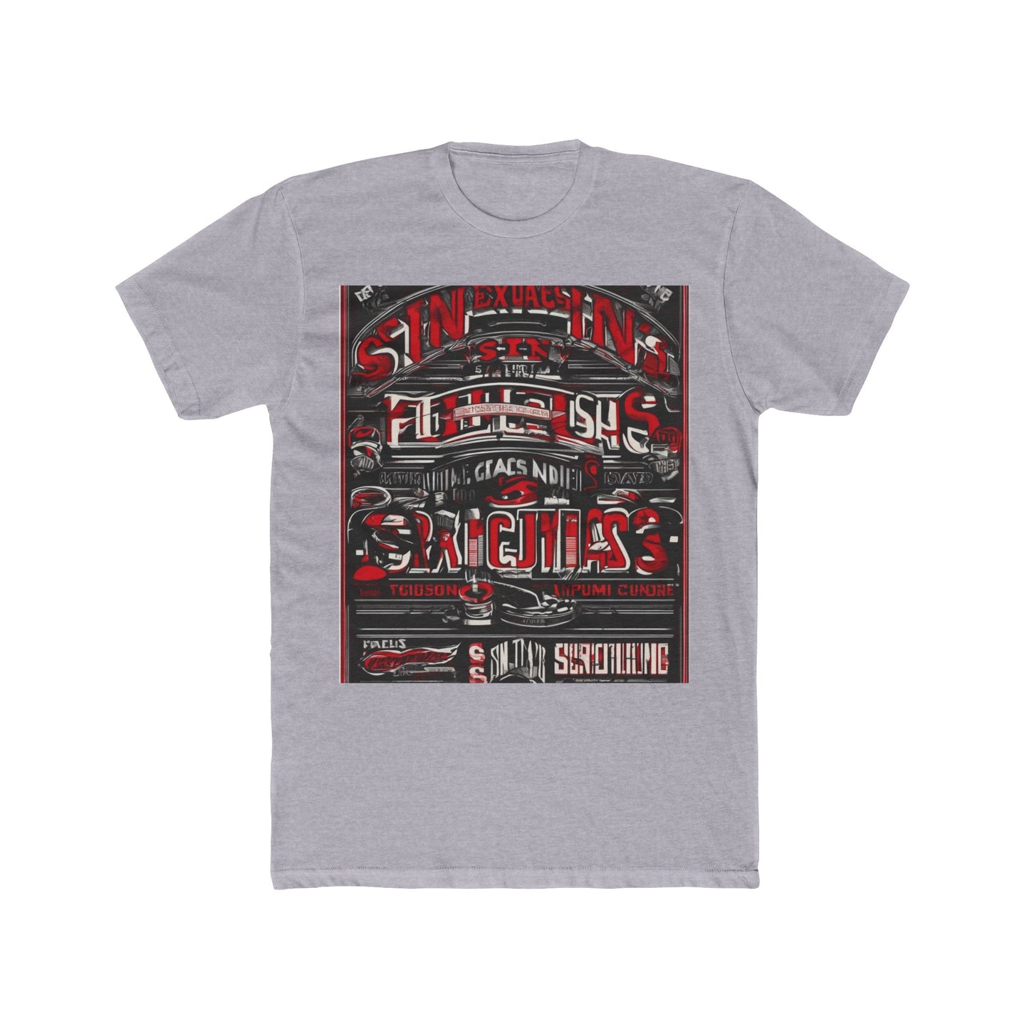 boostlete-iron-intent-type-sin-excusas-arc-retro-0157 — Unisex Cotton Crew Tee (NL 3600)