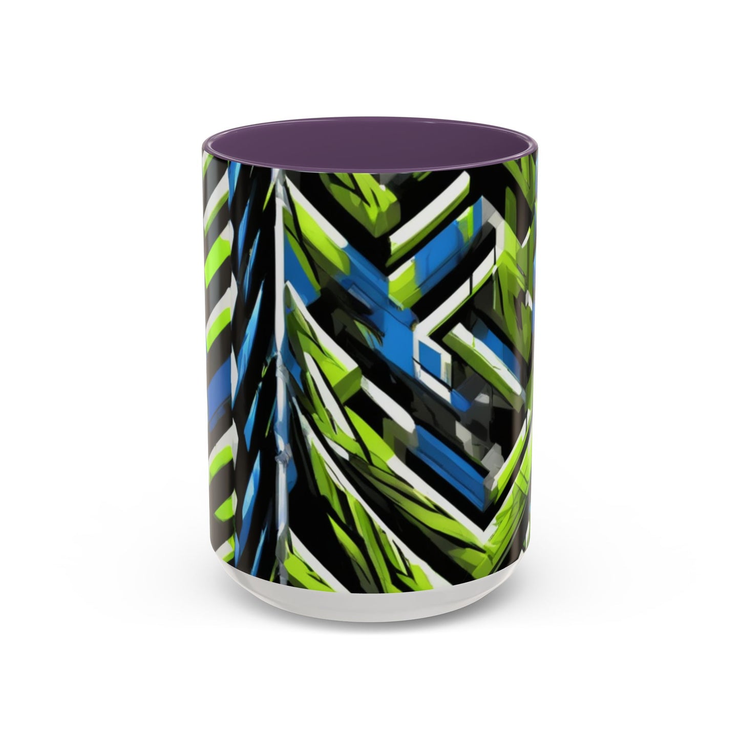 boostlete-rise-grind-pattern-chevron-isometric-0195 — Accent Mug 11oz/15oz