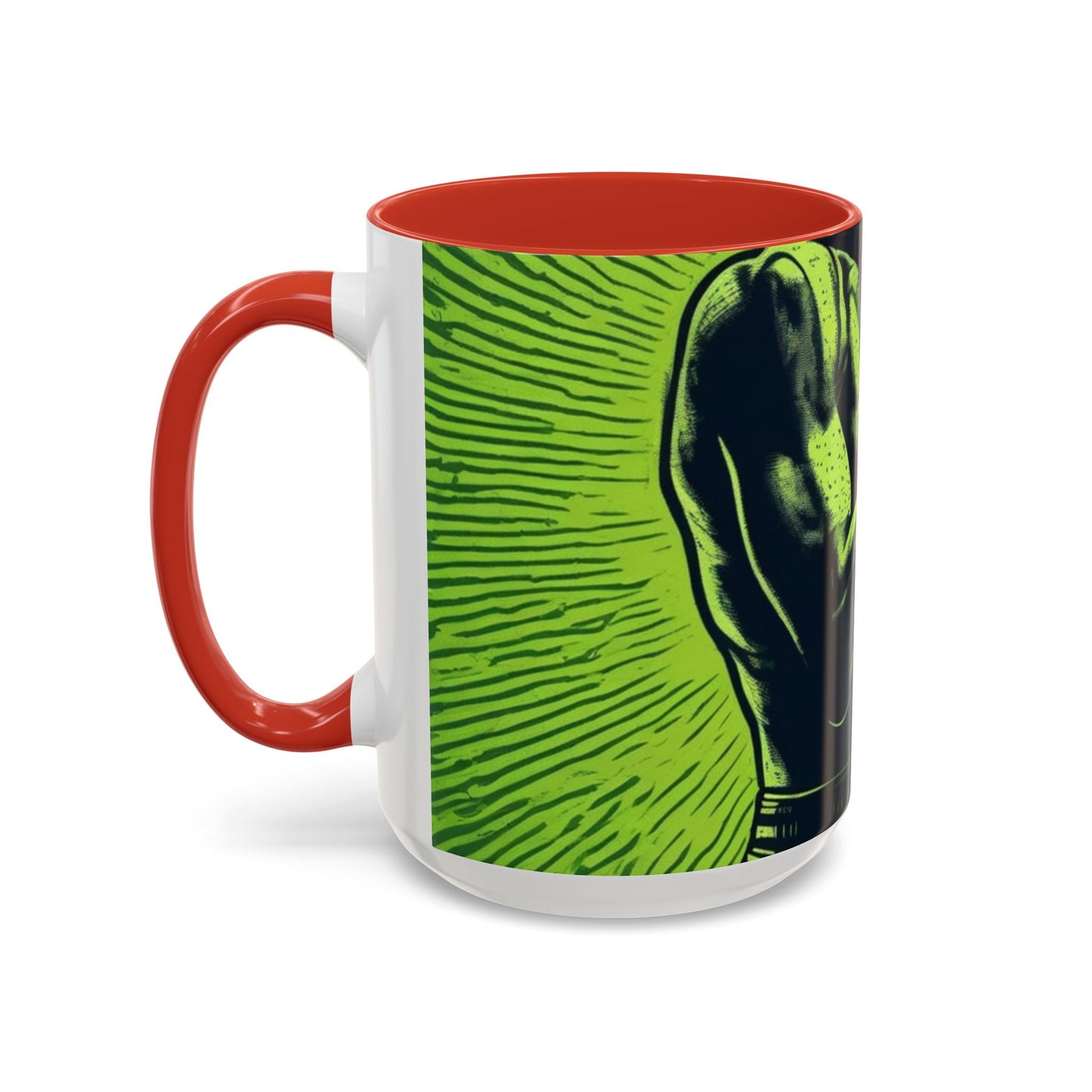 boostlete-mile-by-mile-scene-boxer-halftone-engraved-0112 — Accent Mug 11oz/15oz