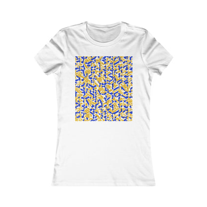 boostlete-rise-grind-pattern-sprint-isometric-0319 — Women's Favorite Tee (B+C 6004)