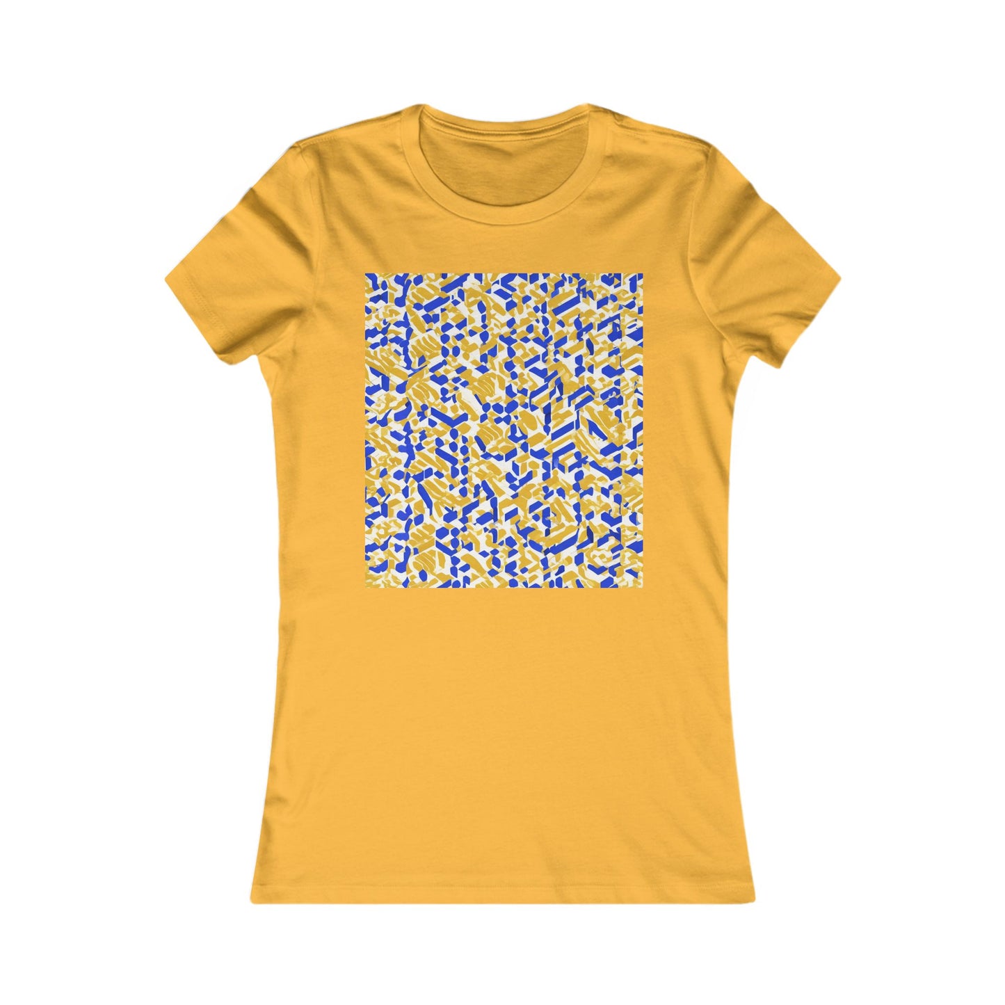 boostlete-rise-grind-pattern-sprint-isometric-0319 — Women's Favorite Tee (B+C 6004)