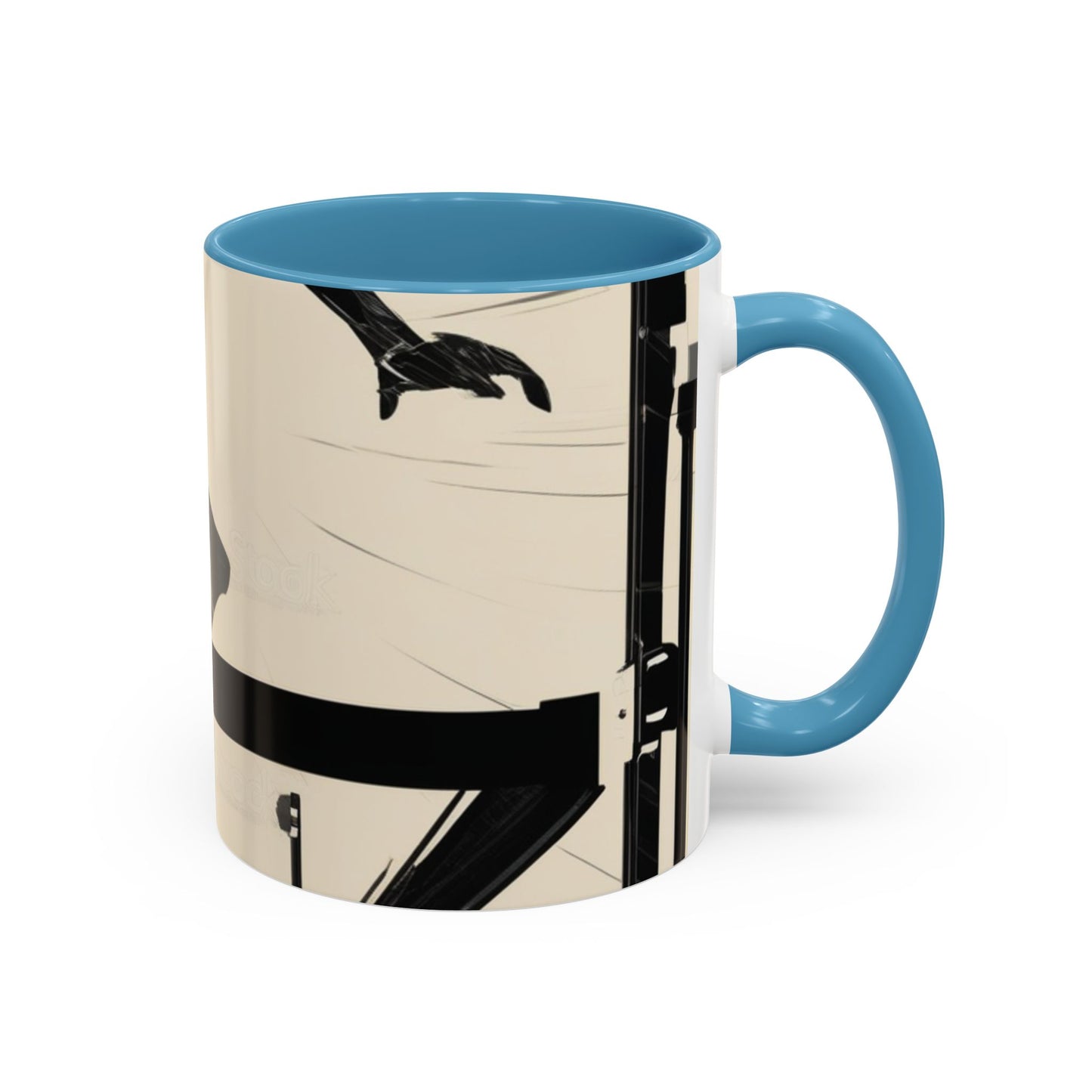 boostlete-iron-intent-scene-hurdler-speed-blueprint-0152 — Accent Mug 11oz/15oz