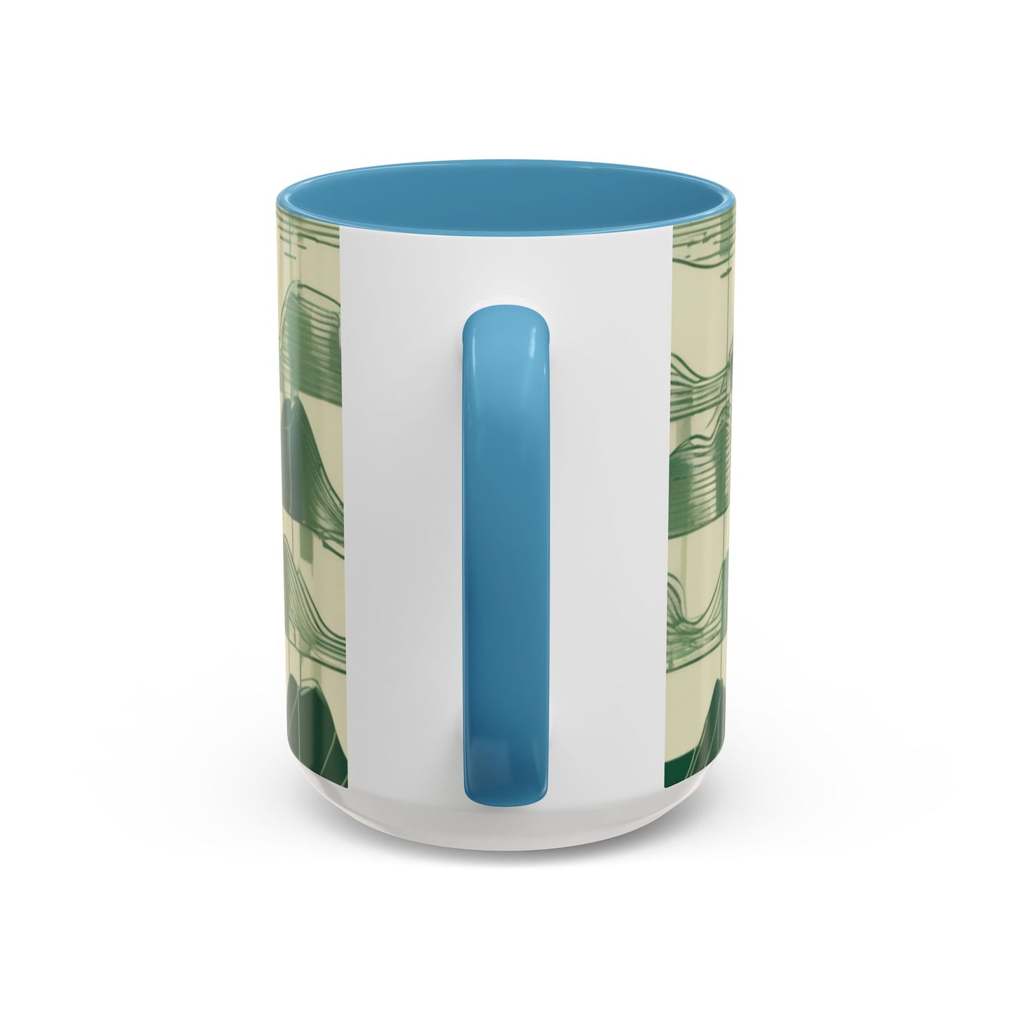 boostlete-mile-by-mile-pattern-audio-blueprint-0971 — Accent Mug 11/15oz