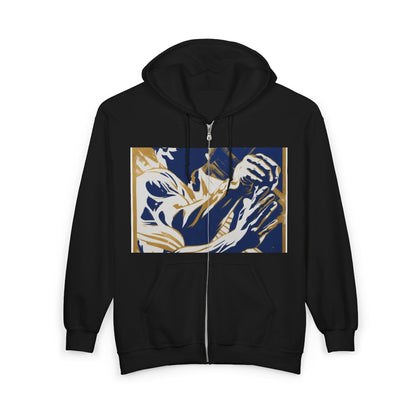 boostlete-pr-season-scene-athlete-high-industrial-0160 — Unisex Heavy Blend Full-Zip Hooded Sweatshirt