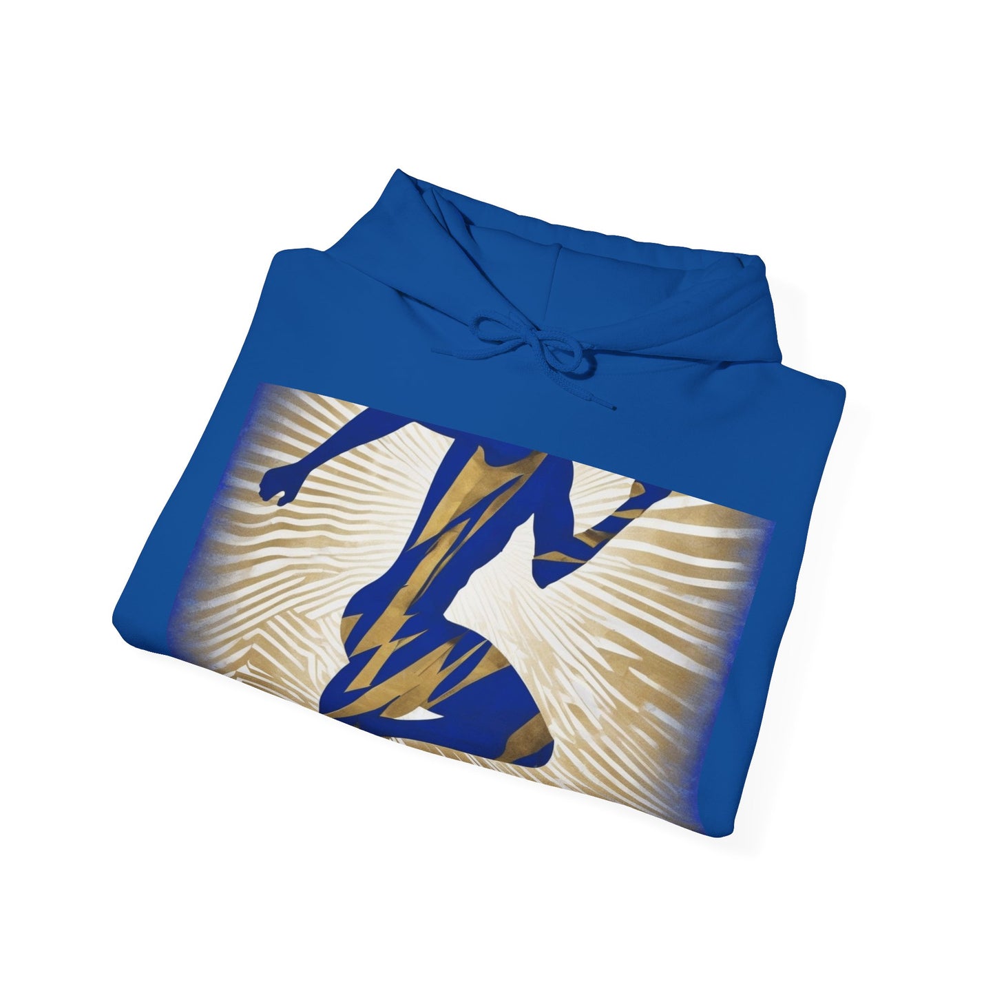 boostlete-field-day-scene-sprinter-motion-paper-0496 — Unisex Heavy Blend Hooded Sweatshirt (Gildan)