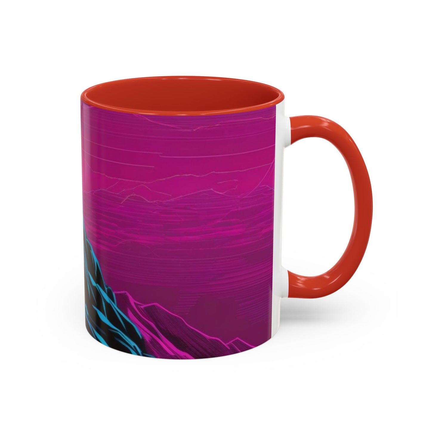 boostlete-boost-mode-scene-trail-neon-blueprint-0832 — Accent Mug 11/15oz