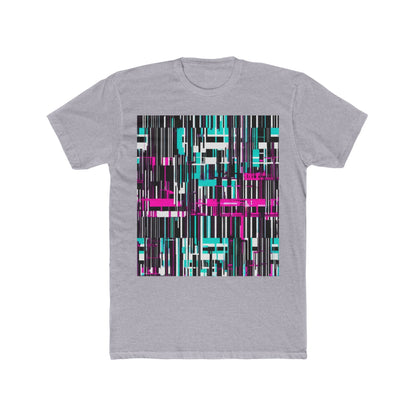 boostlete-am-crew-pattern-barcode-bold-0023 — Unisex Cotton Crew Tee (NL 3600)