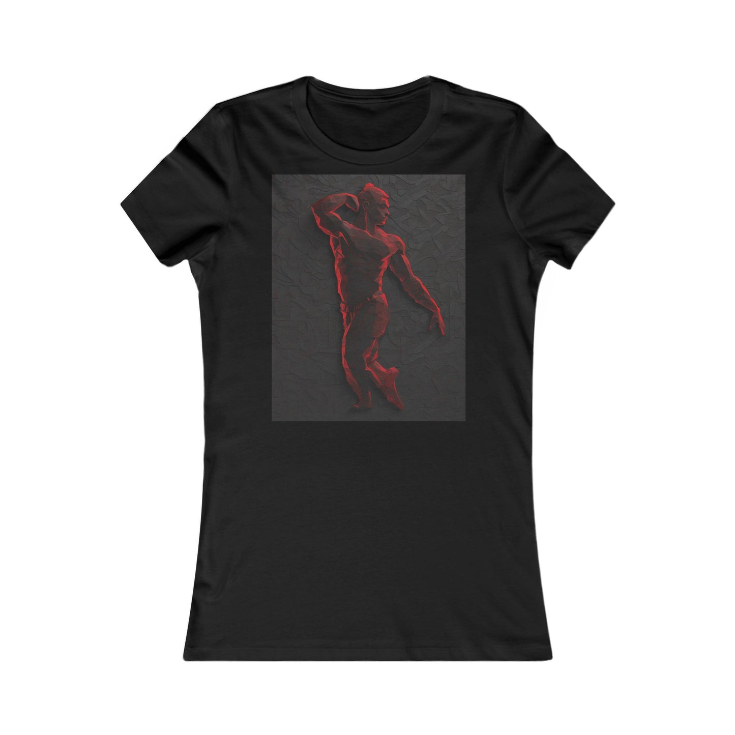 boostlete-rise-grind-scene-yogi-3d-isometric-0204 — Women's Favorite Tee (B+C 6004)
