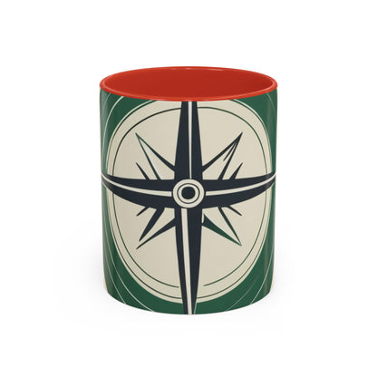 boostlete-iron-intent-icon-compass-soft-blueprint-0614 — Accent Mug 11/15oz