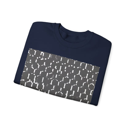 boostlete-recovery-progress-pattern-dotted-industrial-0355 — Unisex Heavy Blend Crewneck (G18000)