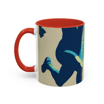 boostlete-am-crew-scene-sprinter-halftone-engraved-0092 — Accent Mug 11oz/15oz