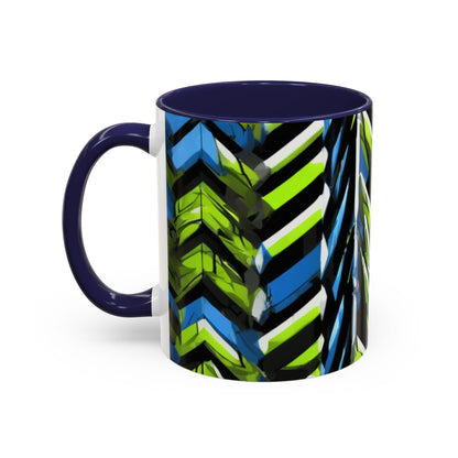 boostlete-rise-grind-pattern-chevron-isometric-0195 — Accent Mug 11oz/15oz