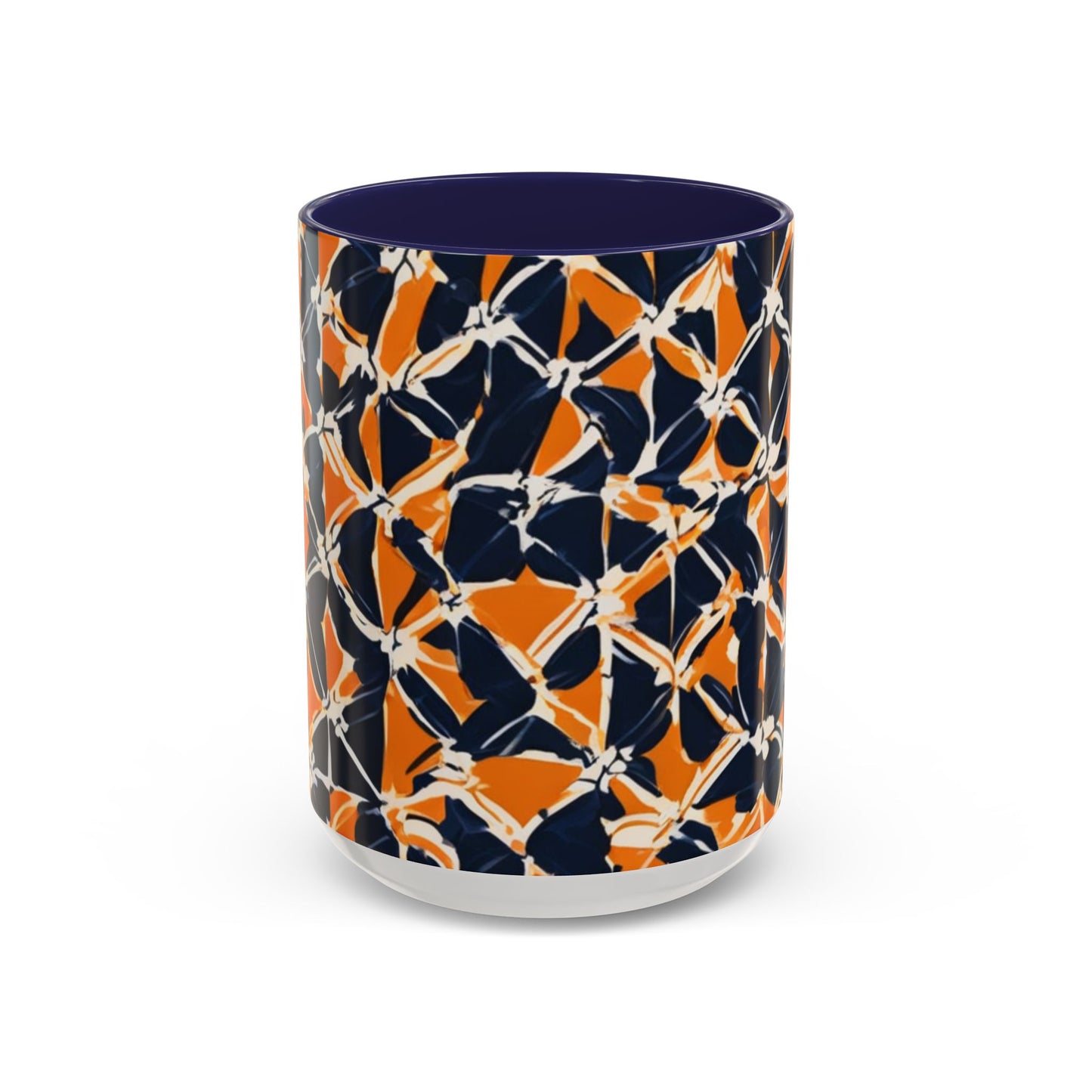 boostlete-headspace-pattern-plate-number-badge-0387 — Accent Mug 11/15oz
