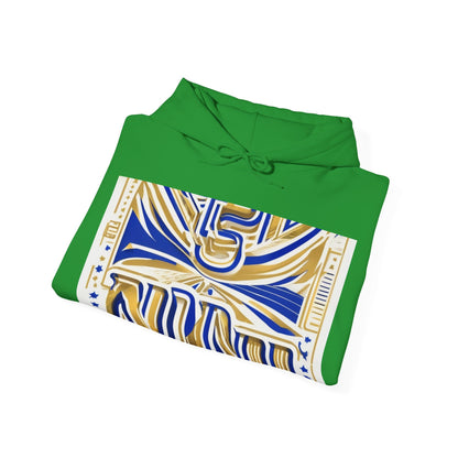 boostlete-boost-mode-type-earned-not-given-outline-over-solid-line-art-0005 — Unisex Heavy Blend Hooded Sweatshirt (Gildan)