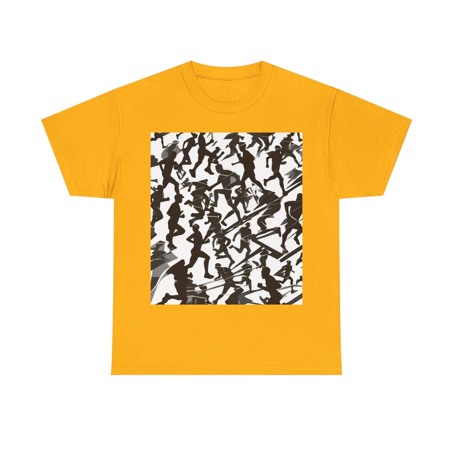 boostlete-field-day-scene-marathoner-motion-paper-0156 — Unisex Heavy Cotton Tee (Gildan 5000)