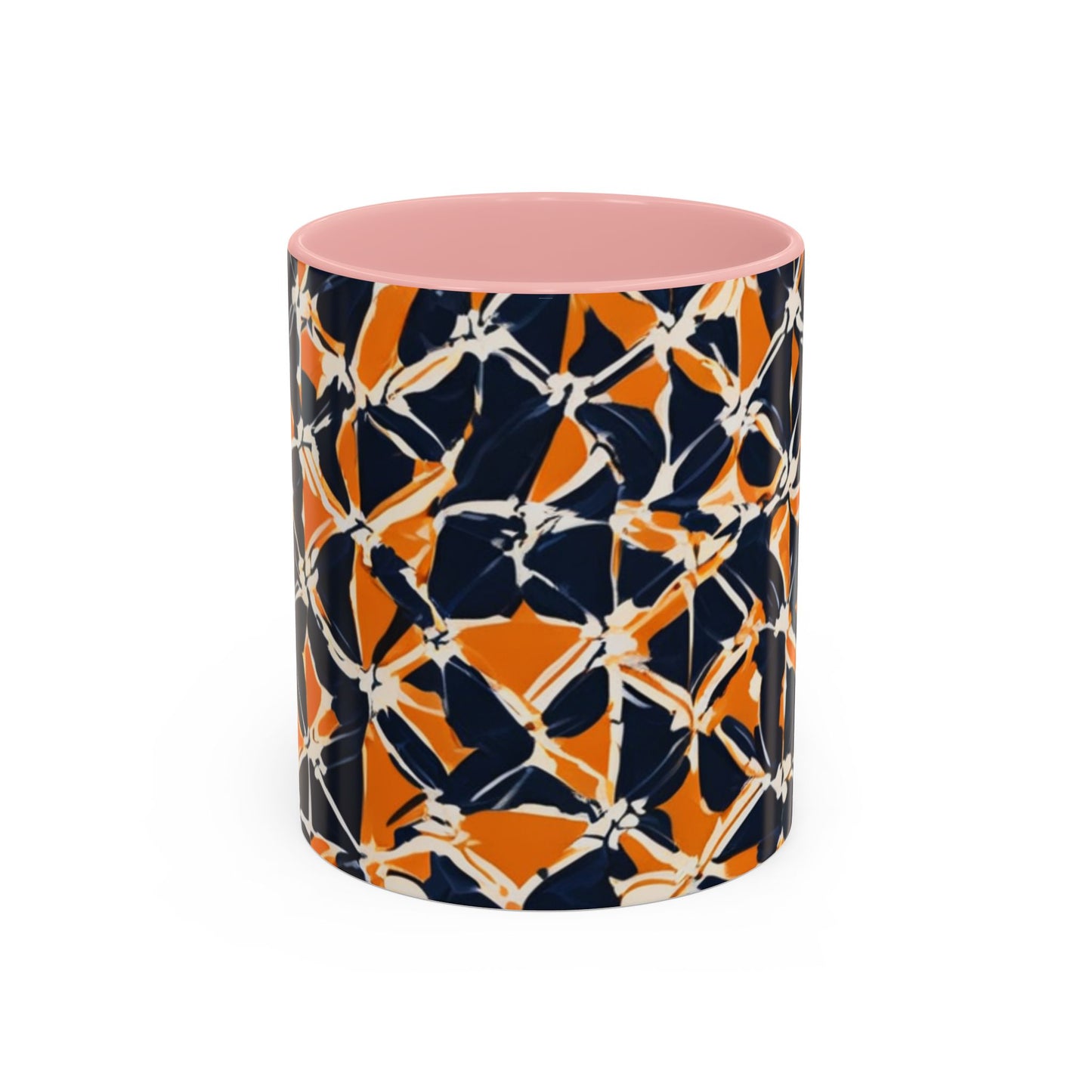 boostlete-headspace-pattern-plate-number-badge-0387 — Accent Mug 11/15oz