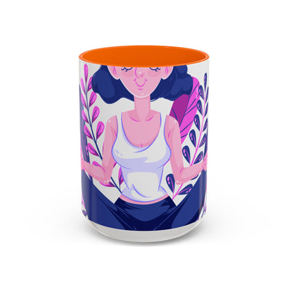 Yoga (92) — Accent Mug 11oz/15oz