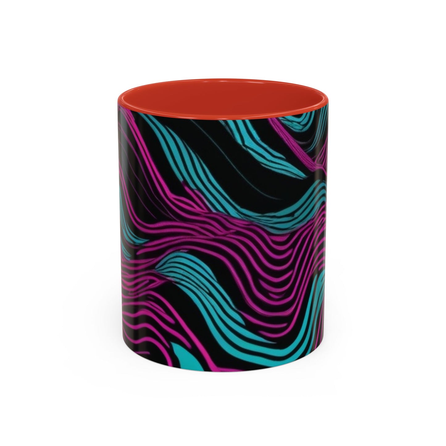 boostlete-recovery-progress-pattern-topographic-engraved-0119 — Accent Mug 11oz/15oz