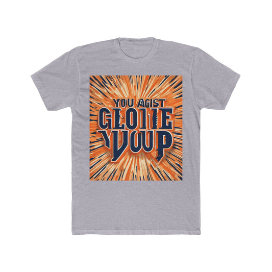 boostlete-rise-grind-type-you-against-you-split-modern-0145 — Unisex Cotton Crew Tee (NL 3600)