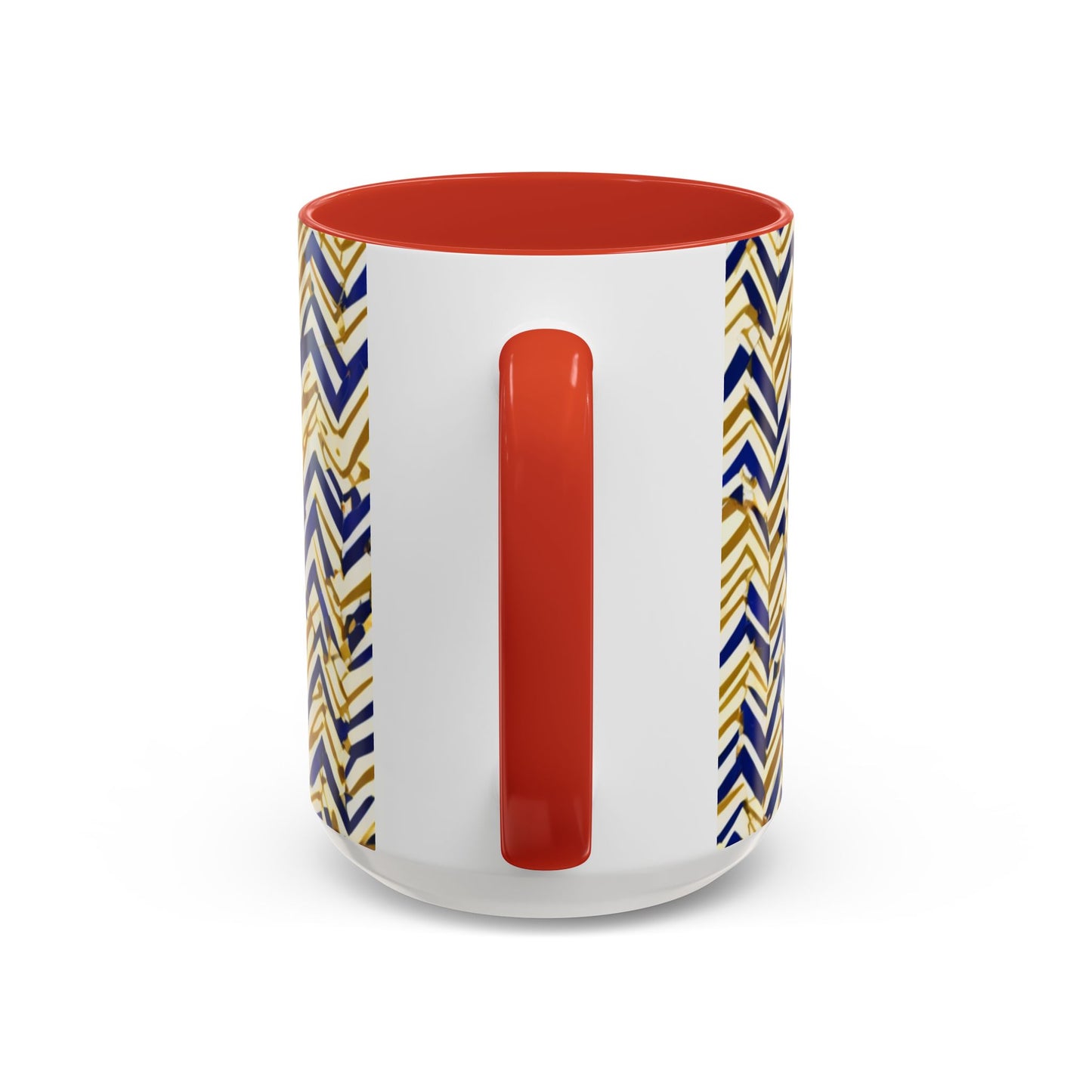 boostlete-boost-mode-pattern-ekg-line-art-0091 — Accent Mug 11oz/15oz