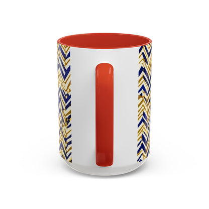 boostlete-boost-mode-pattern-ekg-line-art-0091 — Accent Mug 11oz/15oz
