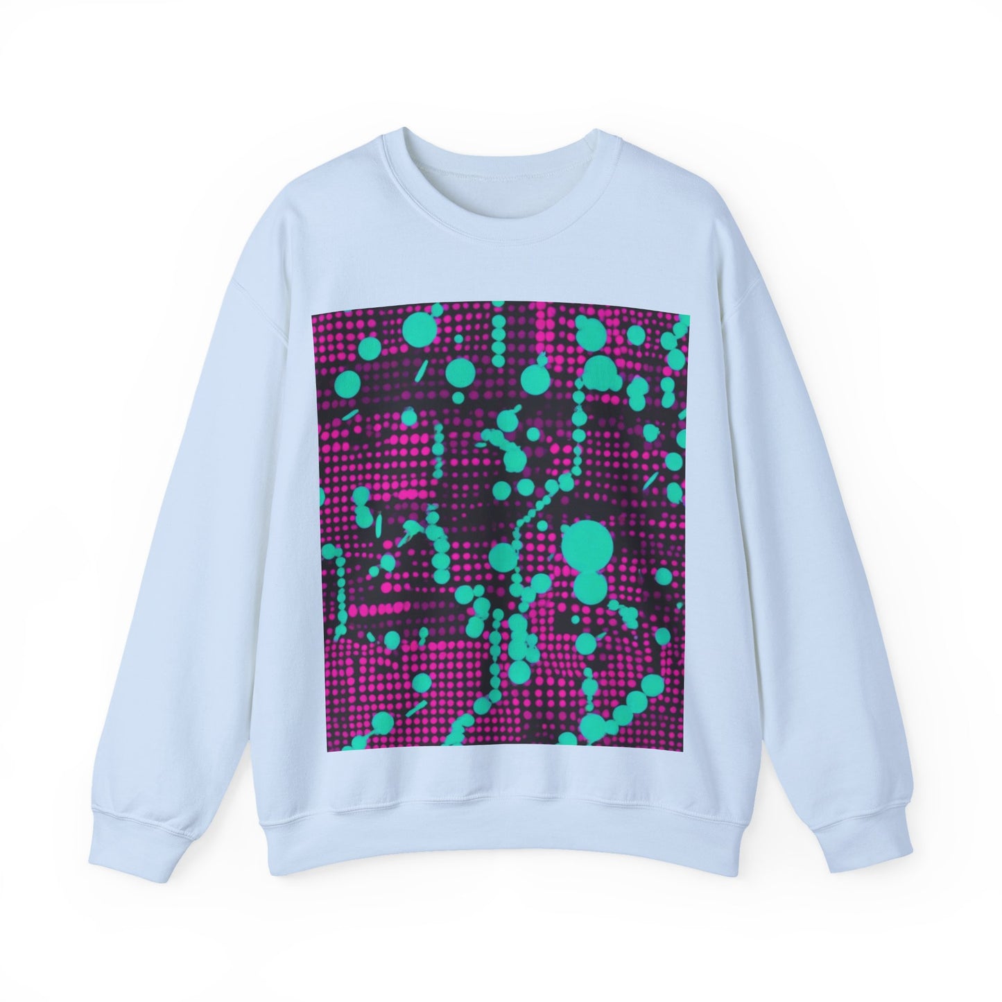boostlete-pr-season-pattern-dotted-retro-0891 — Unisex Heavy Blend Crewneck (G18000)