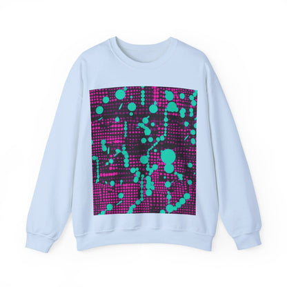 boostlete-pr-season-pattern-dotted-retro-0891 — Unisex Heavy Blend Crewneck (G18000)