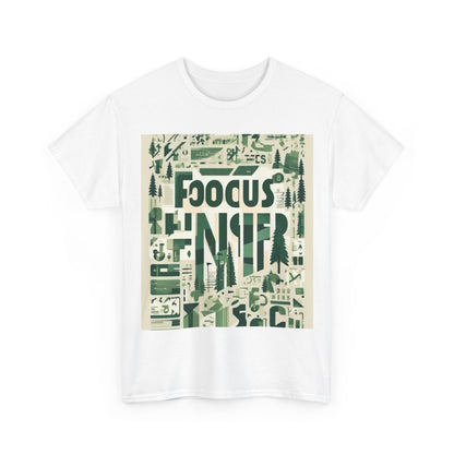 boostlete-boost-mode-type-focus-finish-banner-modern-0113 — Unisex Heavy Cotton Tee (Gildan 5000)