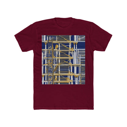 boostlete-rise-grind-icon-ladder-high-engraved-0238 — Unisex Cotton Crew Tee (NL 3600)
