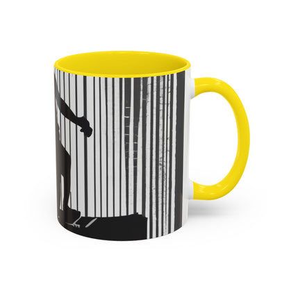 boostlete-am-crew-scene-hurdler-halftone-badge-0956 — Accent Mug 11/15oz