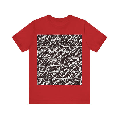 boostlete-boost-mode-pattern-stair-steps-athletic-0311 — Unisex Jersey Short Sleeve (B+C 3001)