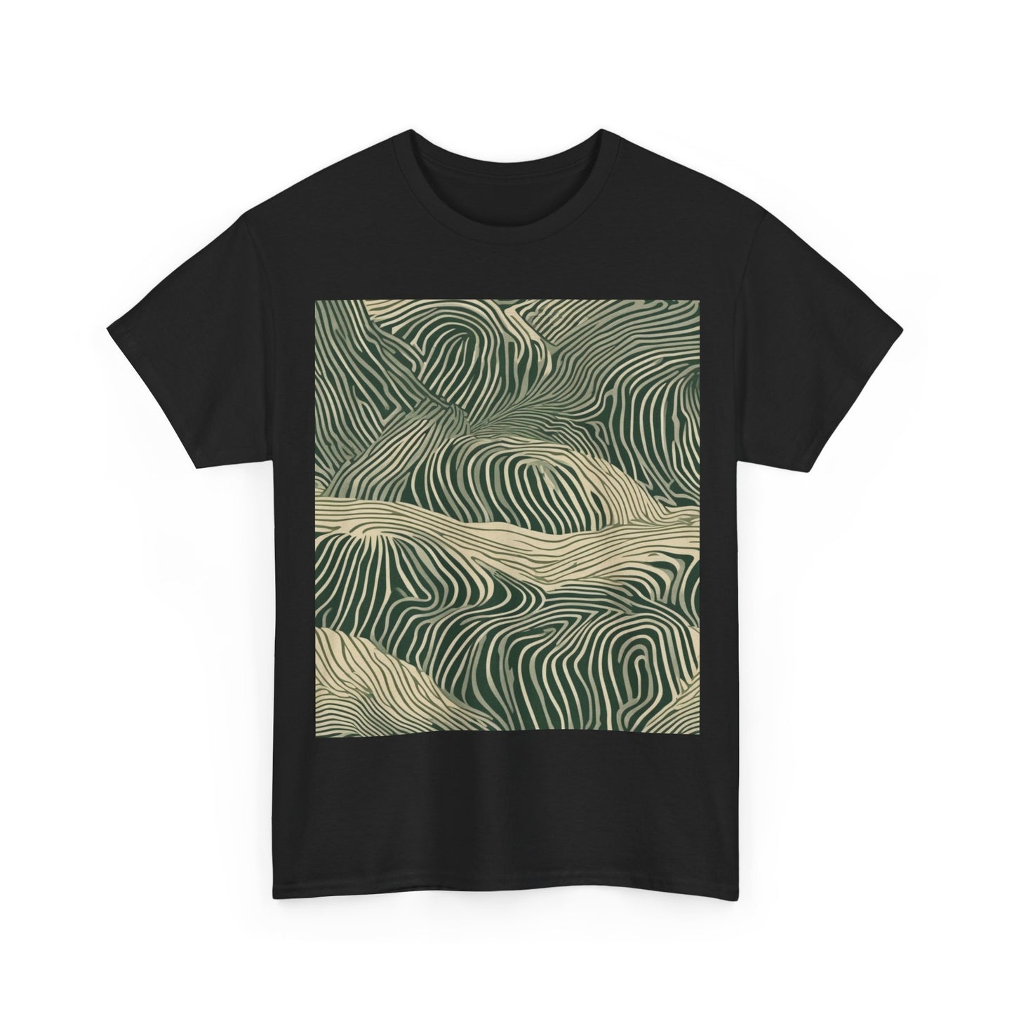 boostlete-rise-grind-pattern-topographic-modern-0403 — Unisex Heavy Cotton Tee (Gildan 5000)