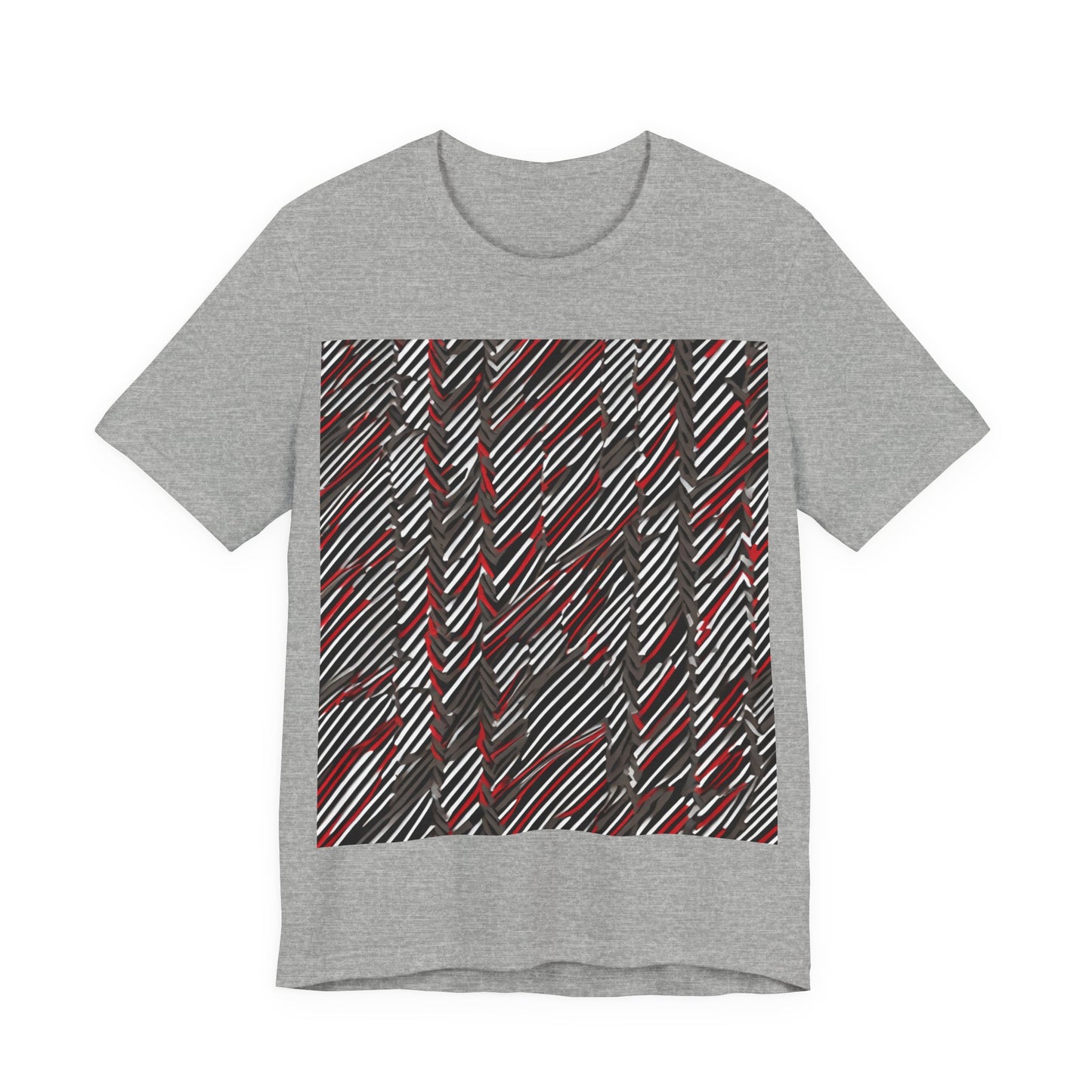 boostlete-field-day-pattern-diagonal-paper-0287 — Unisex Jersey Short Sleeve (B+C 3001)