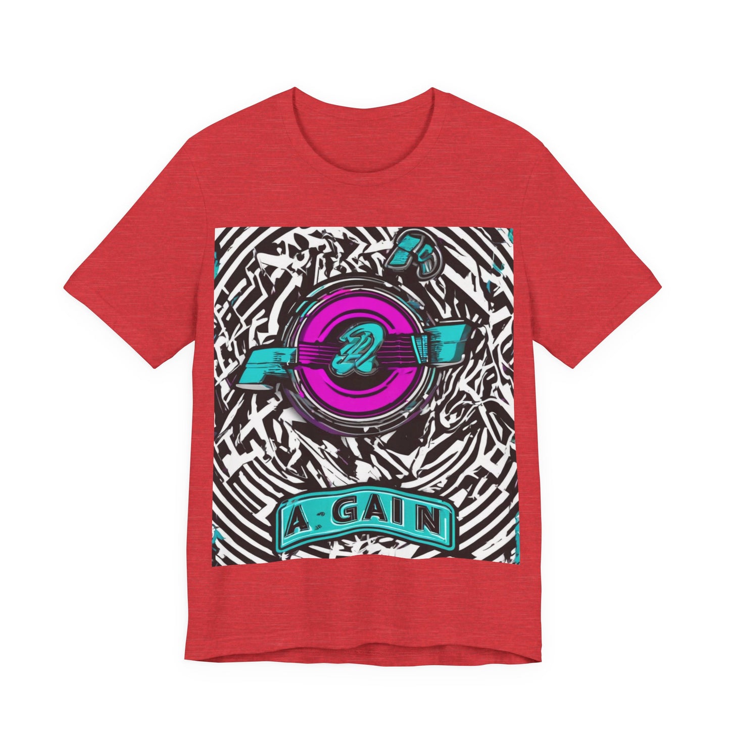 boostlete-boost-mode-type-again-badge-monoline-0293 — Unisex Jersey Short Sleeve (B+C 3001)