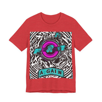 boostlete-boost-mode-type-again-badge-monoline-0293 — Unisex Jersey Short Sleeve (B+C 3001)