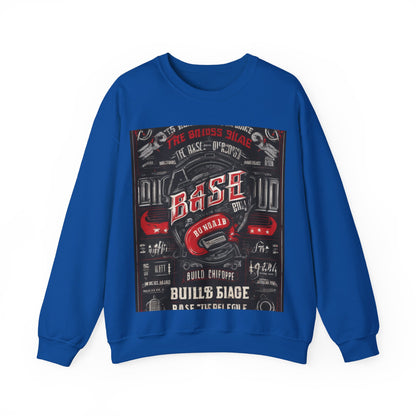 boostlete-boost-mode-type-build-the-base-micro-industrial-0785 — Unisex Heavy Blend Crewneck (G18000)