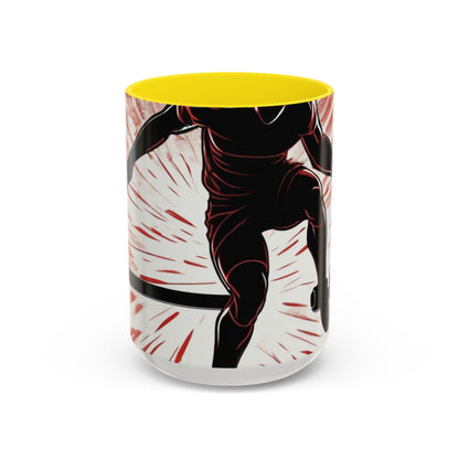 boostlete-recovery-progress-scene-hurdler-halftone-engraved-0212 — Accent Mug 11oz/15oz