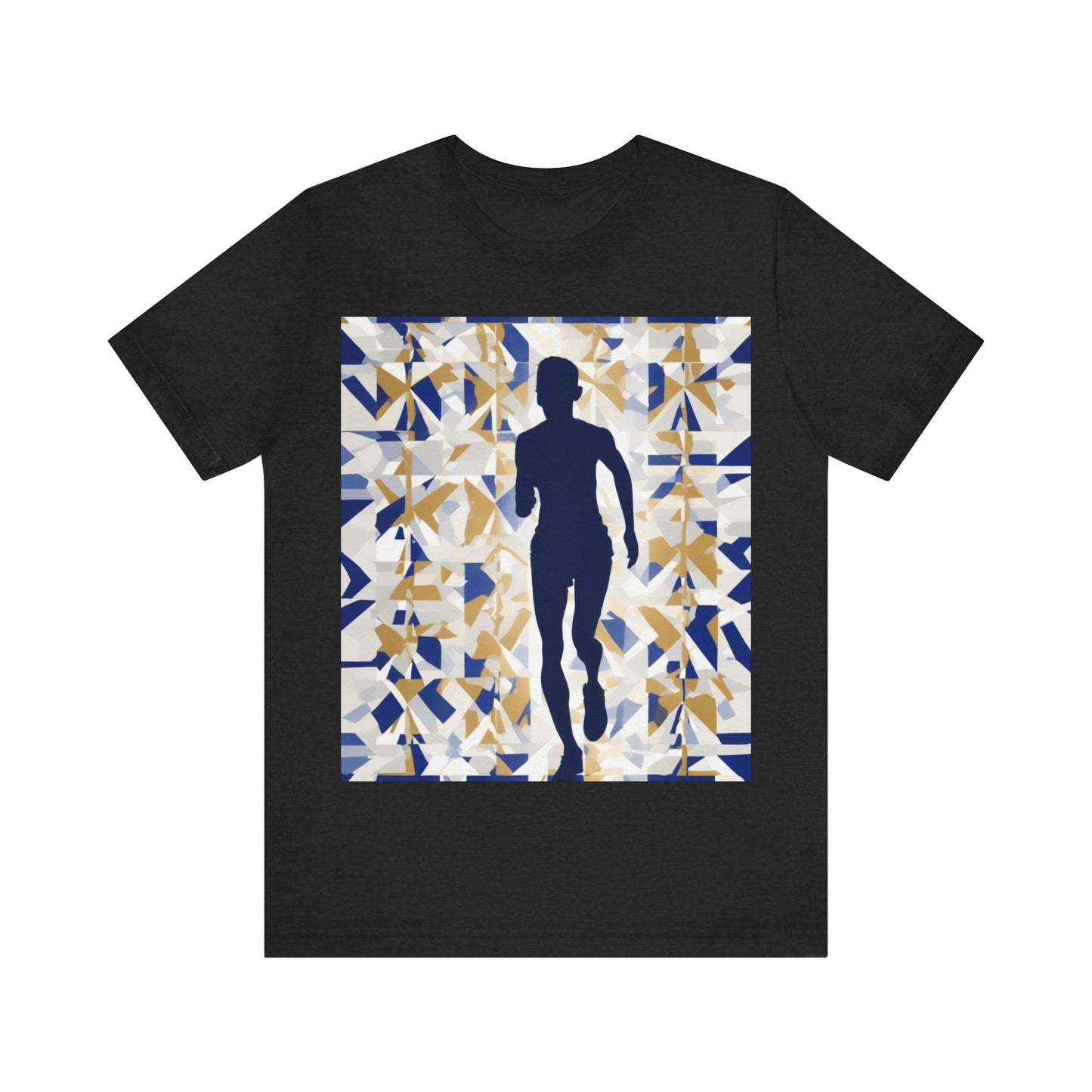 boostlete-recovery-progress-scene-marathoner-matte-geometric-0448 — Unisex Jersey Short Sleeve (B+C 3001)