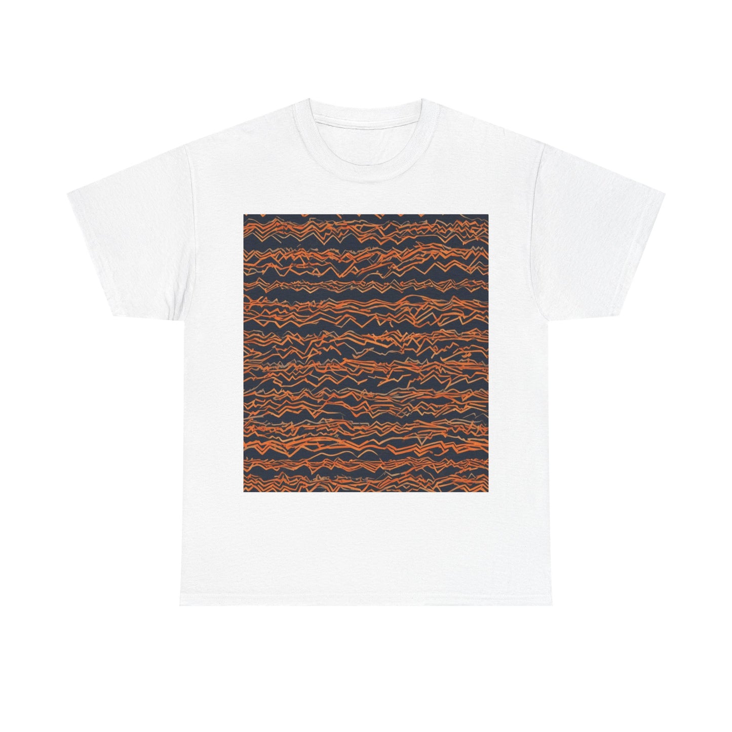 boostlete-field-day-pattern-ekg-bold-0135 — Unisex Heavy Cotton Tee (Gildan 5000)