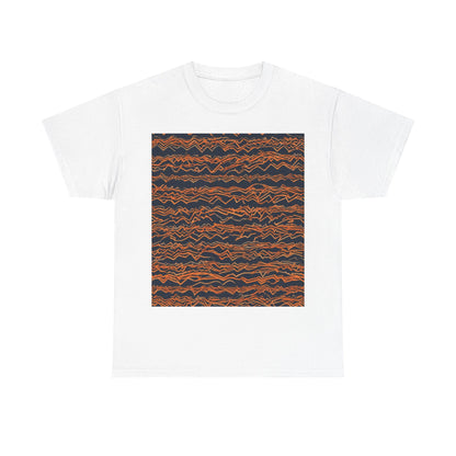 boostlete-field-day-pattern-ekg-bold-0135 — Unisex Heavy Cotton Tee (Gildan 5000)